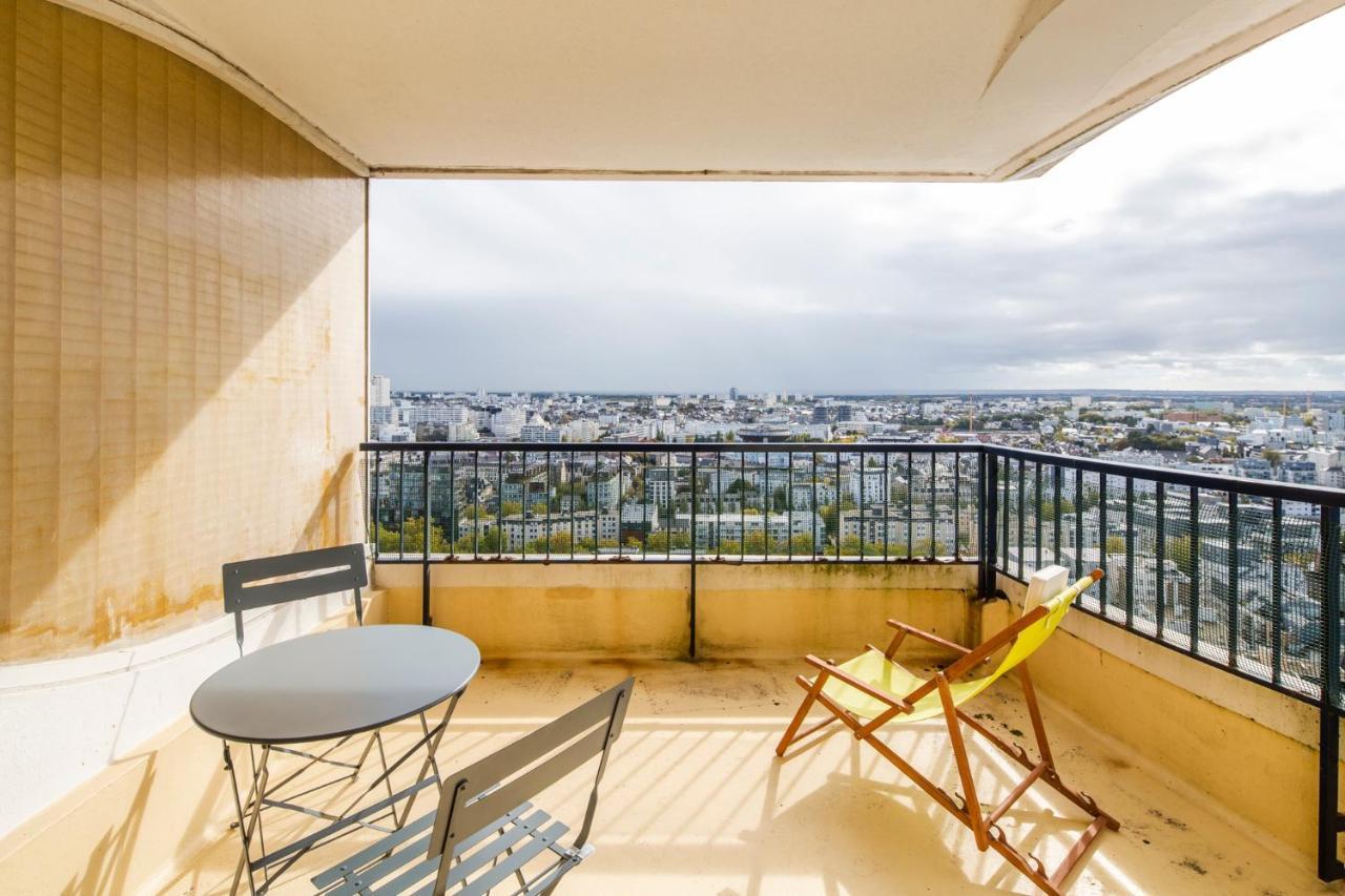 Le Nouvel Horizon - Panoramique Sur Rennes Appartement Buitenkant foto